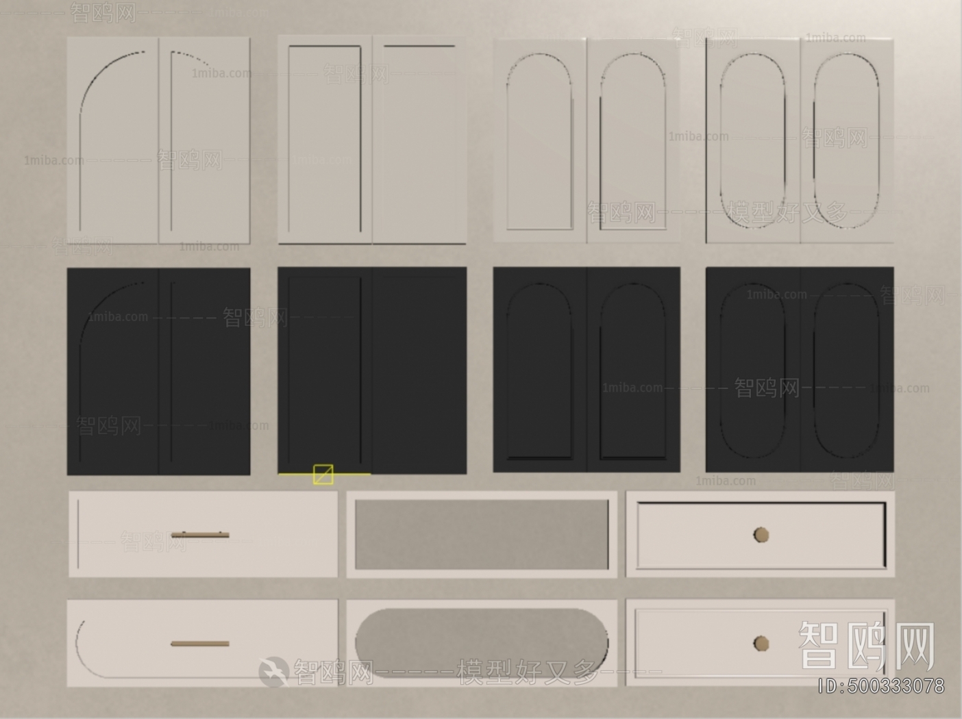 French Style Door Panel