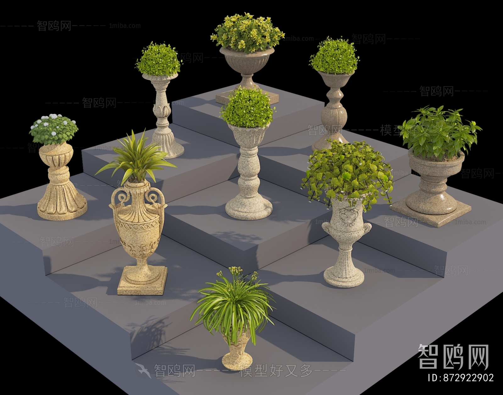 European Style Flower Bed, Flower Bowl, Flower Box