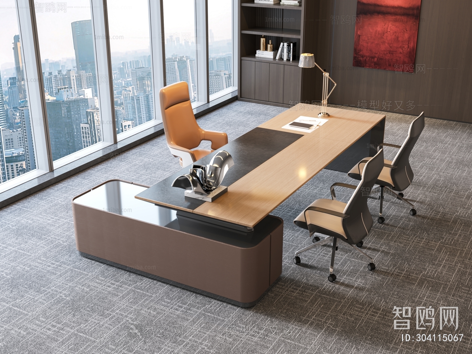 Modern Office Desk And Chair