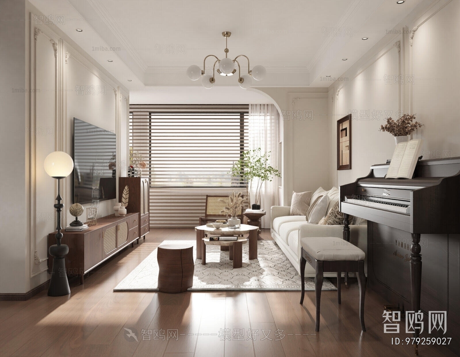 French Style A Living Room