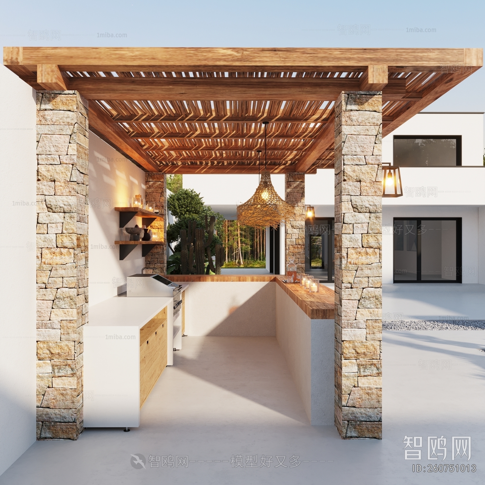Modern Courtyard/landscape