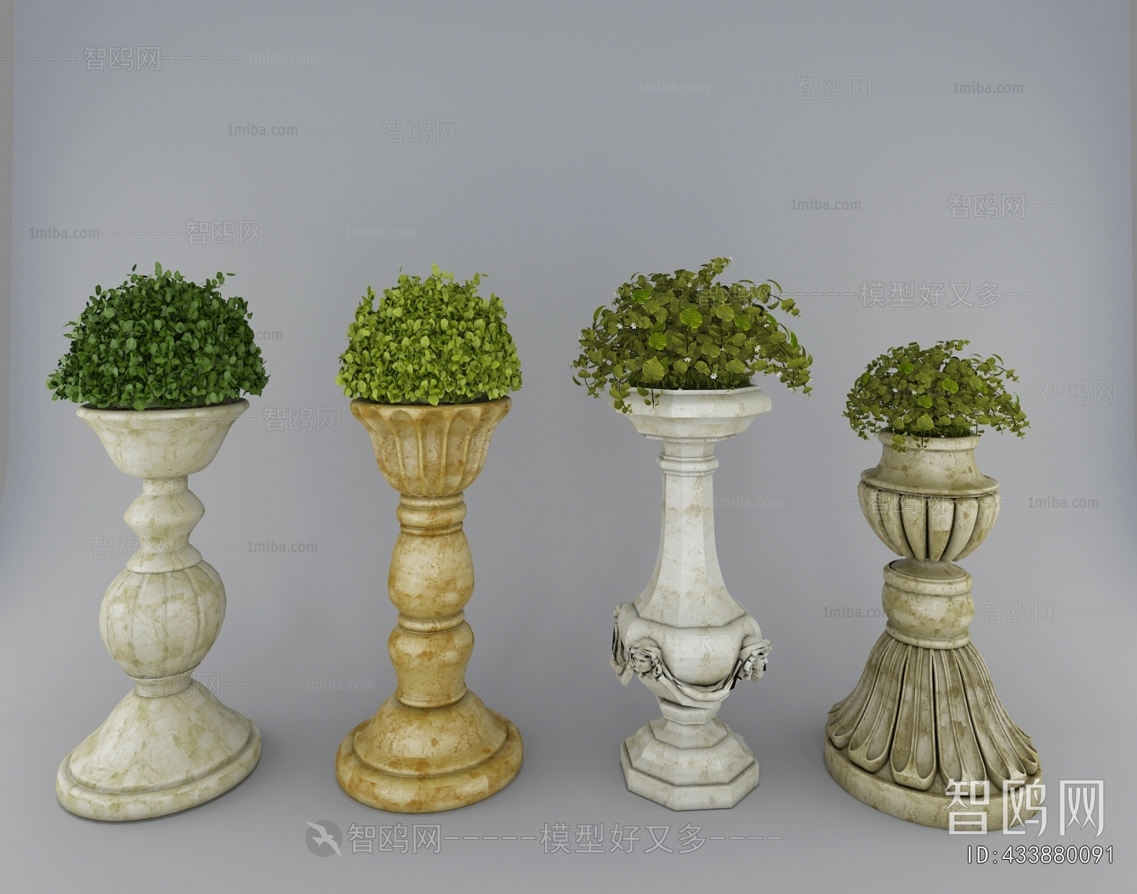 Simple European Style Flower Bed, Flower Bowl, Flower Box