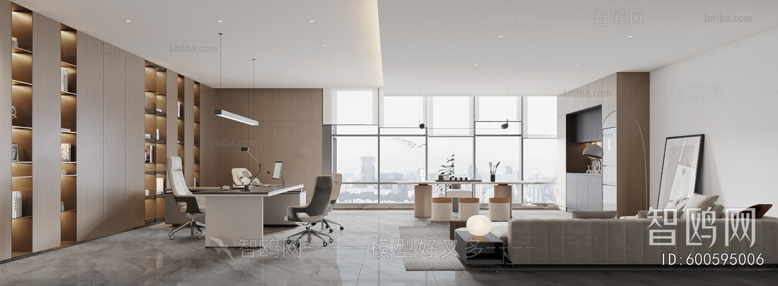 Modern Manager's Office