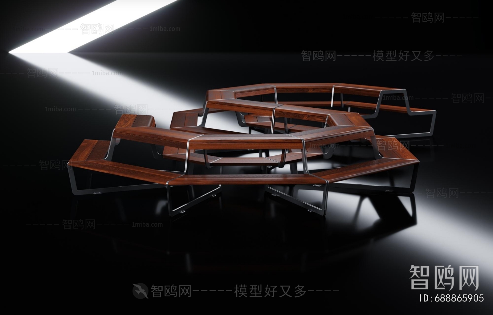 Modern Communal Chair