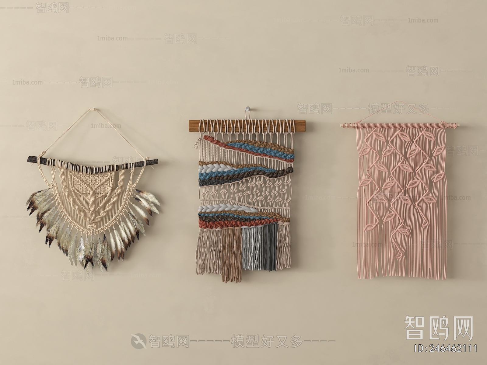 Wabi-sabi Style Wall Decoration