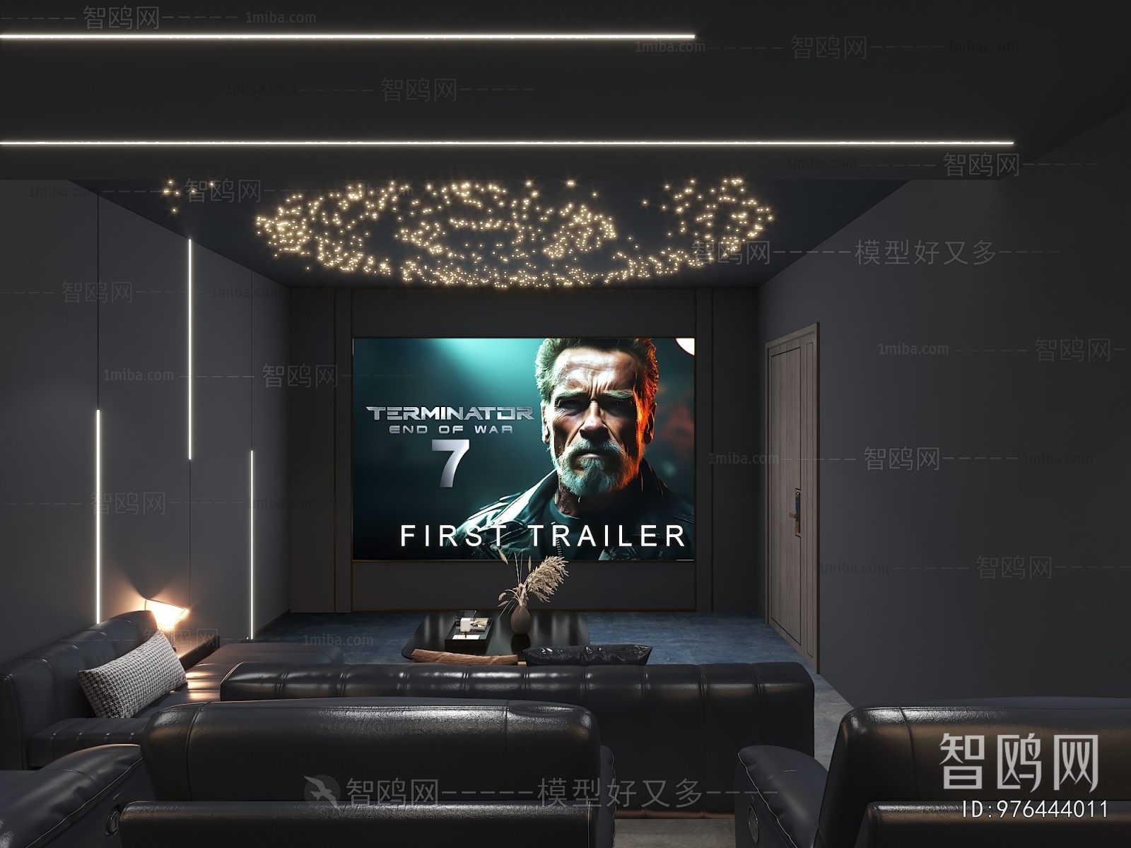 Modern Audiovisual Room