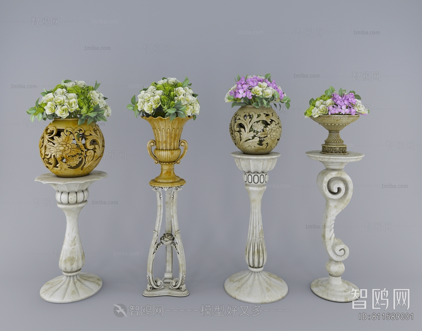 Simple European Style Flower Arrangement