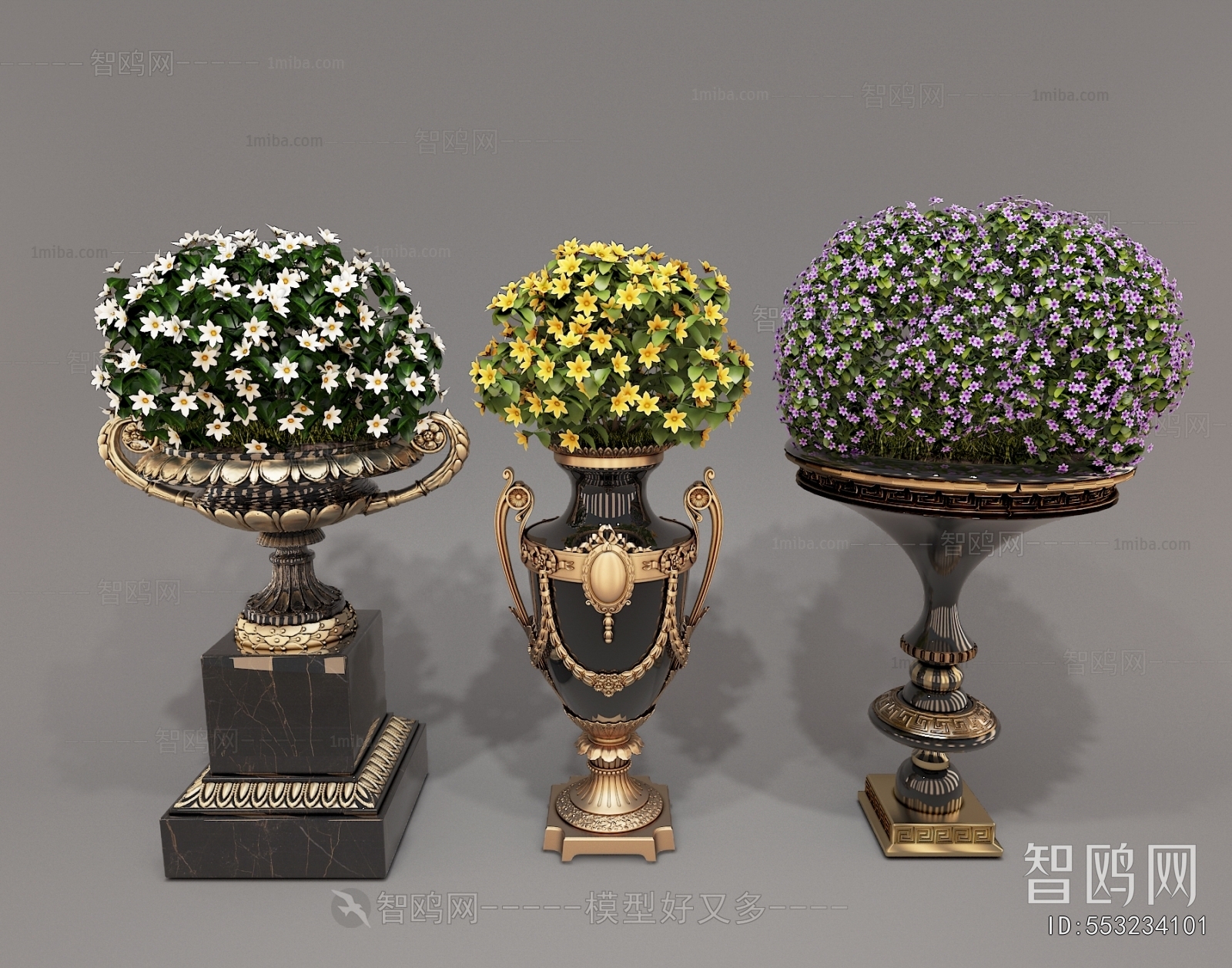 European Style Flower Bed, Flower Bowl, Flower Box