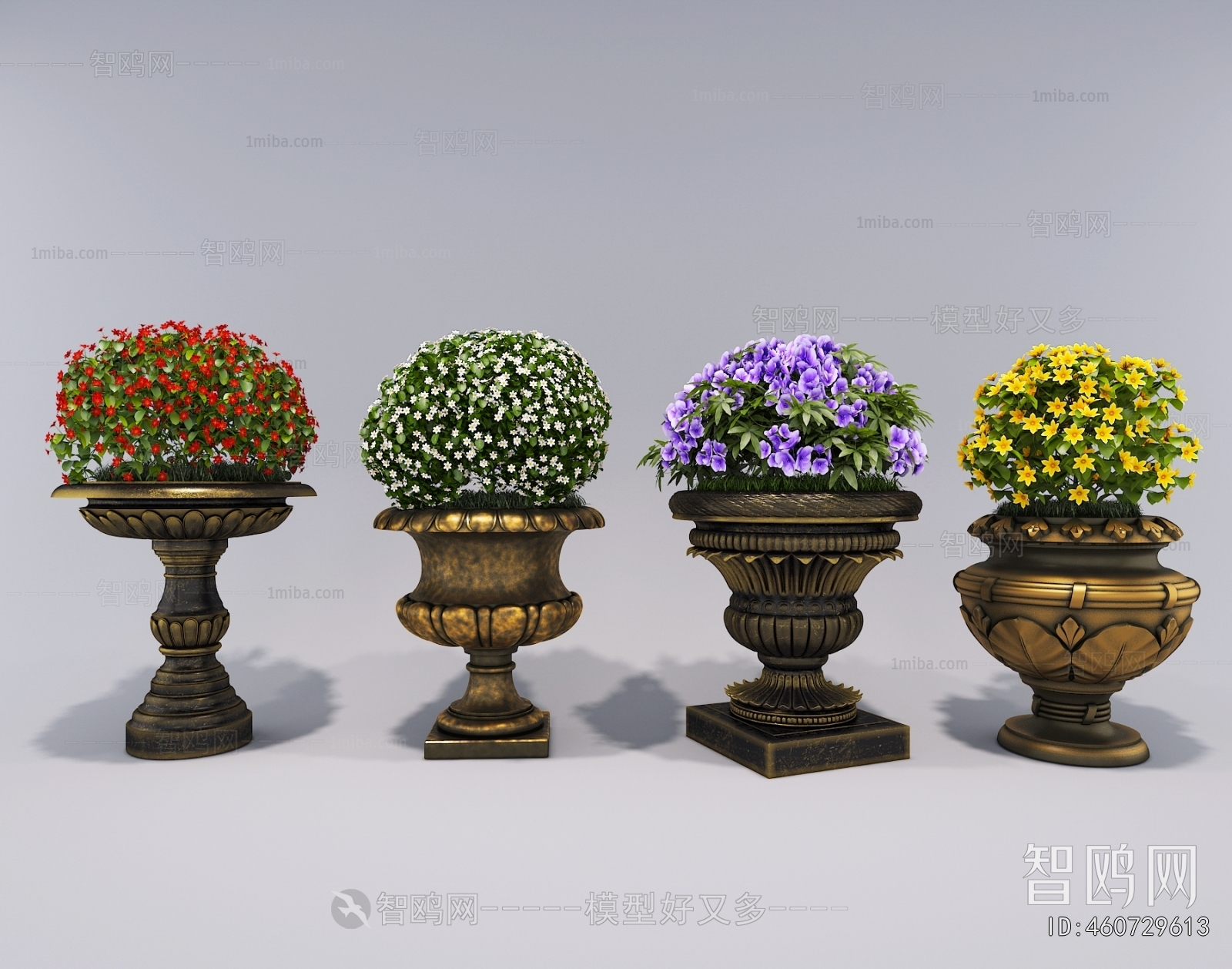 European Style Flower Bed, Flower Bowl, Flower Box