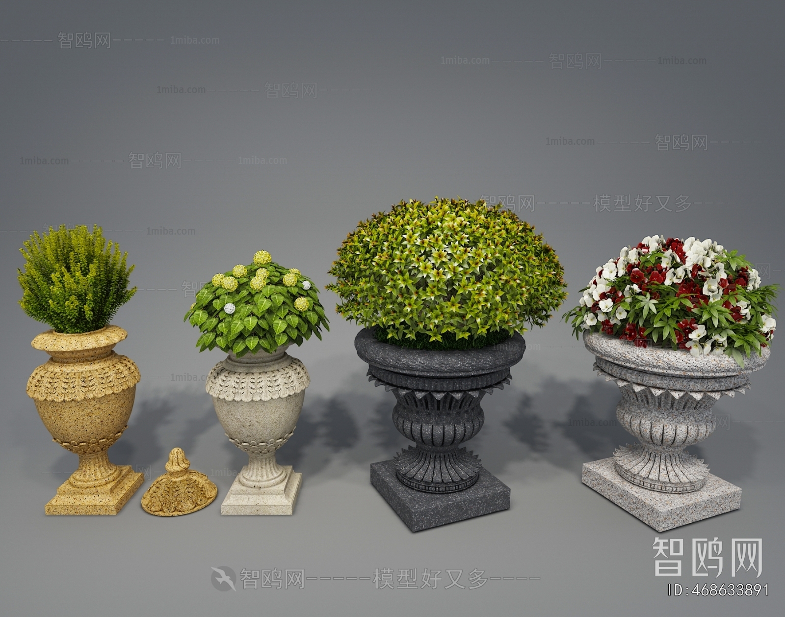 European Style Flower Bed, Flower Bowl, Flower Box