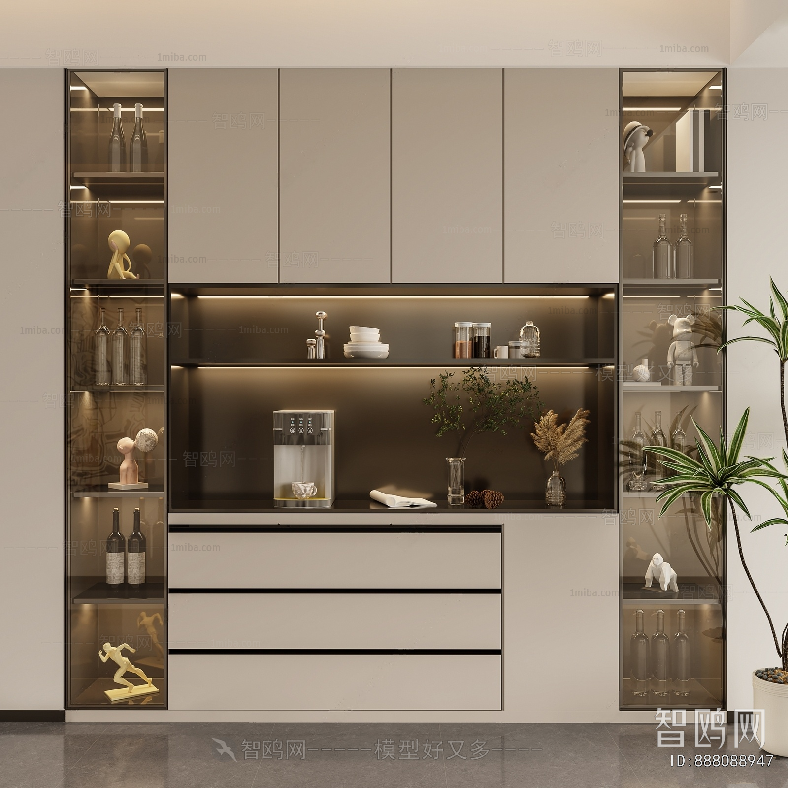 Modern Wine Cabinet