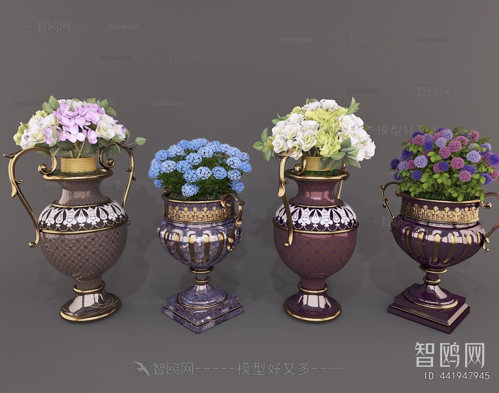 European Style Flower Bed, Flower Bowl, Flower Box