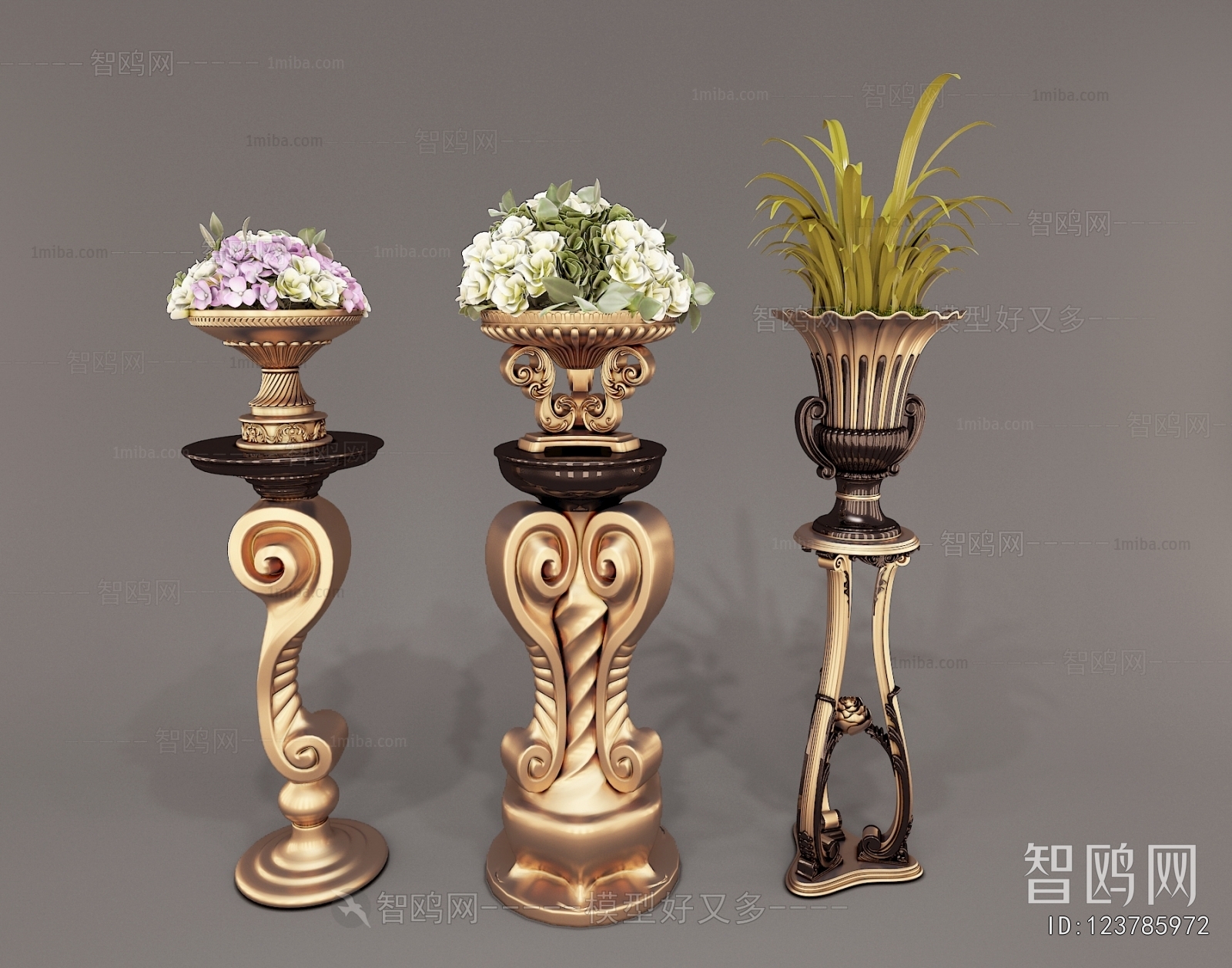 Simple European Style Flower Bed, Flower Bowl, Flower Box