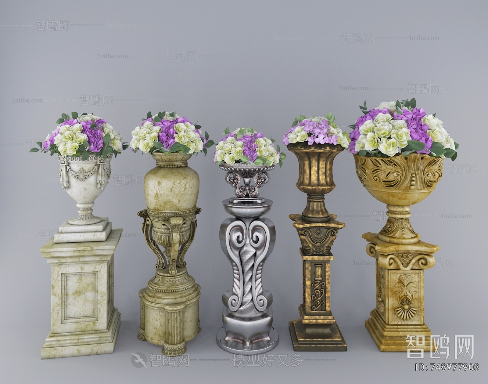 European Style Flower Bed, Flower Bowl, Flower Box