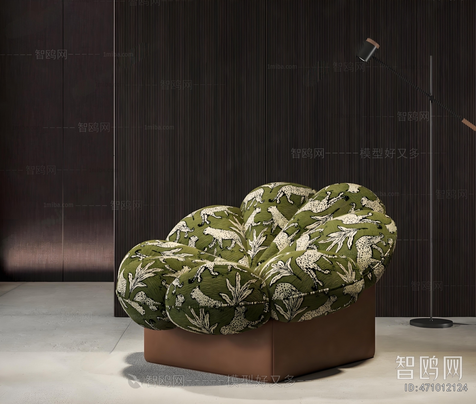 Retro Style Single Sofa