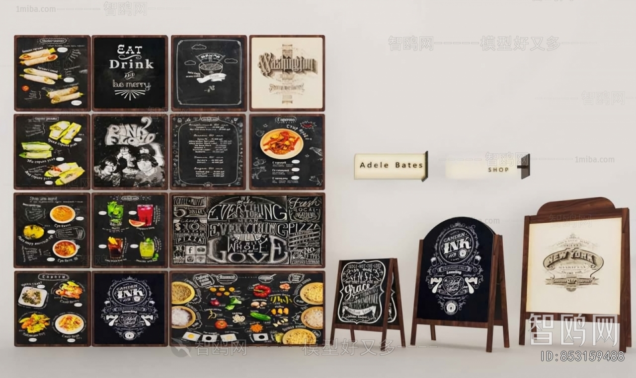 Modern Blackboard/whiteboard