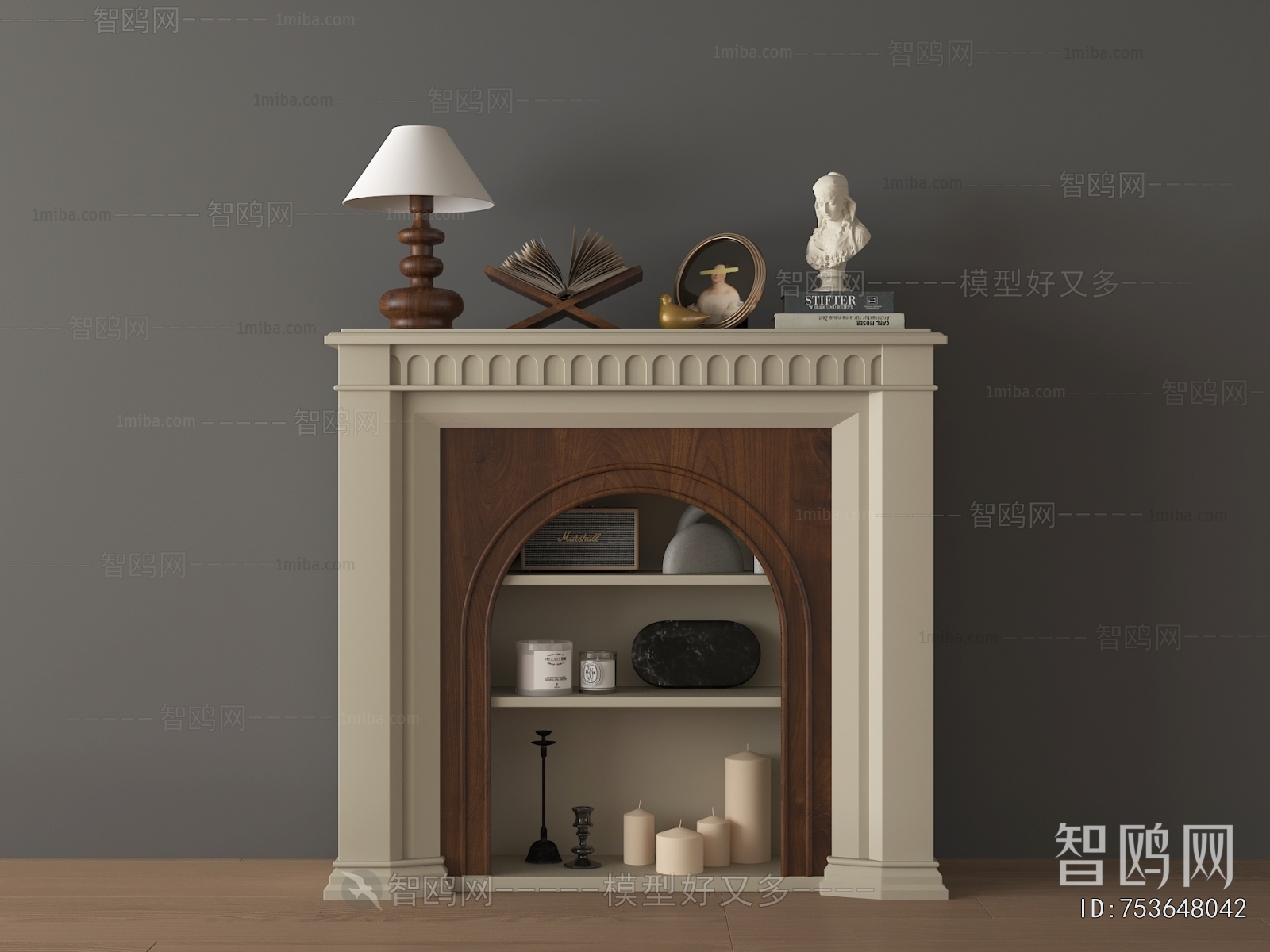 French Style Fireplace