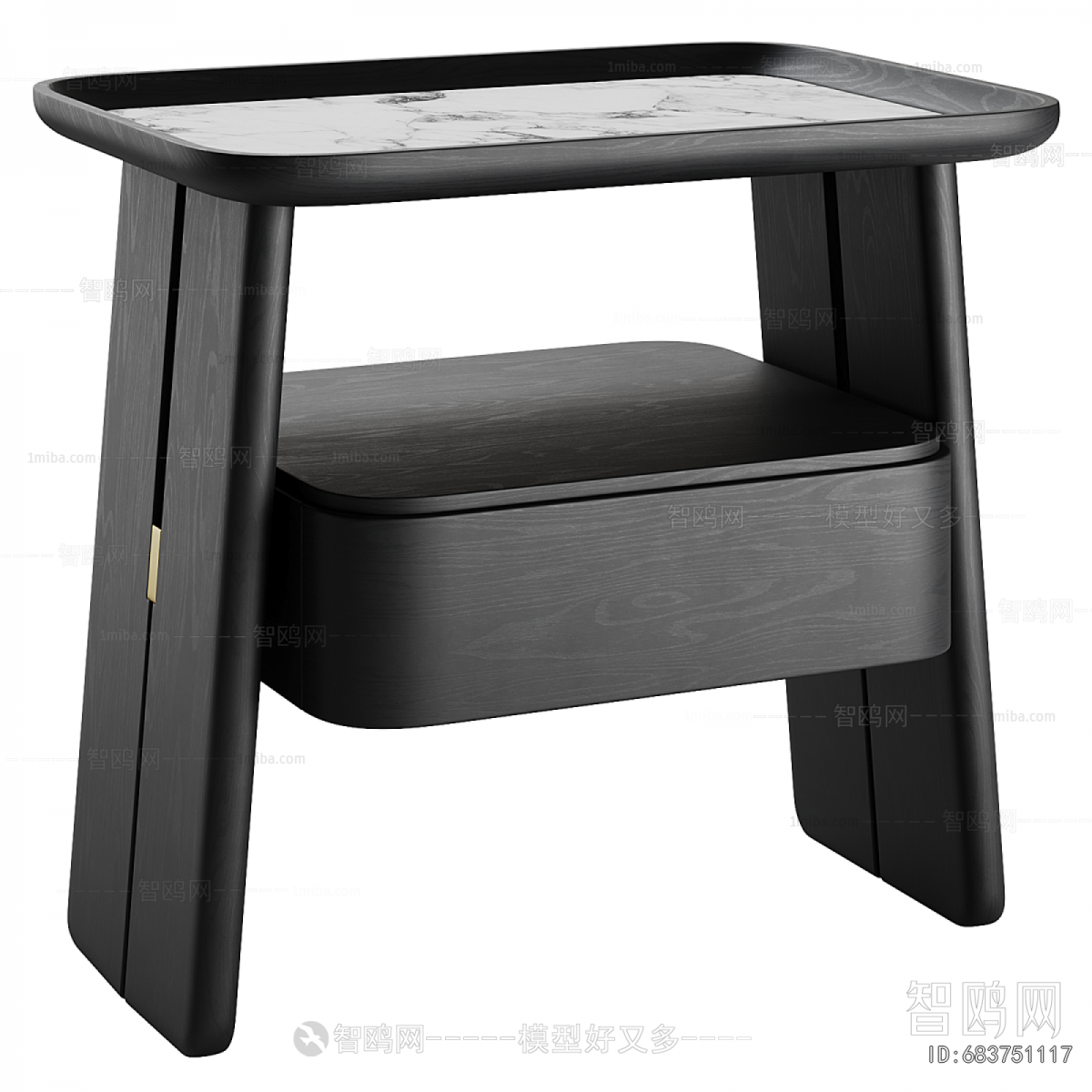 Modern Bedside Cupboard