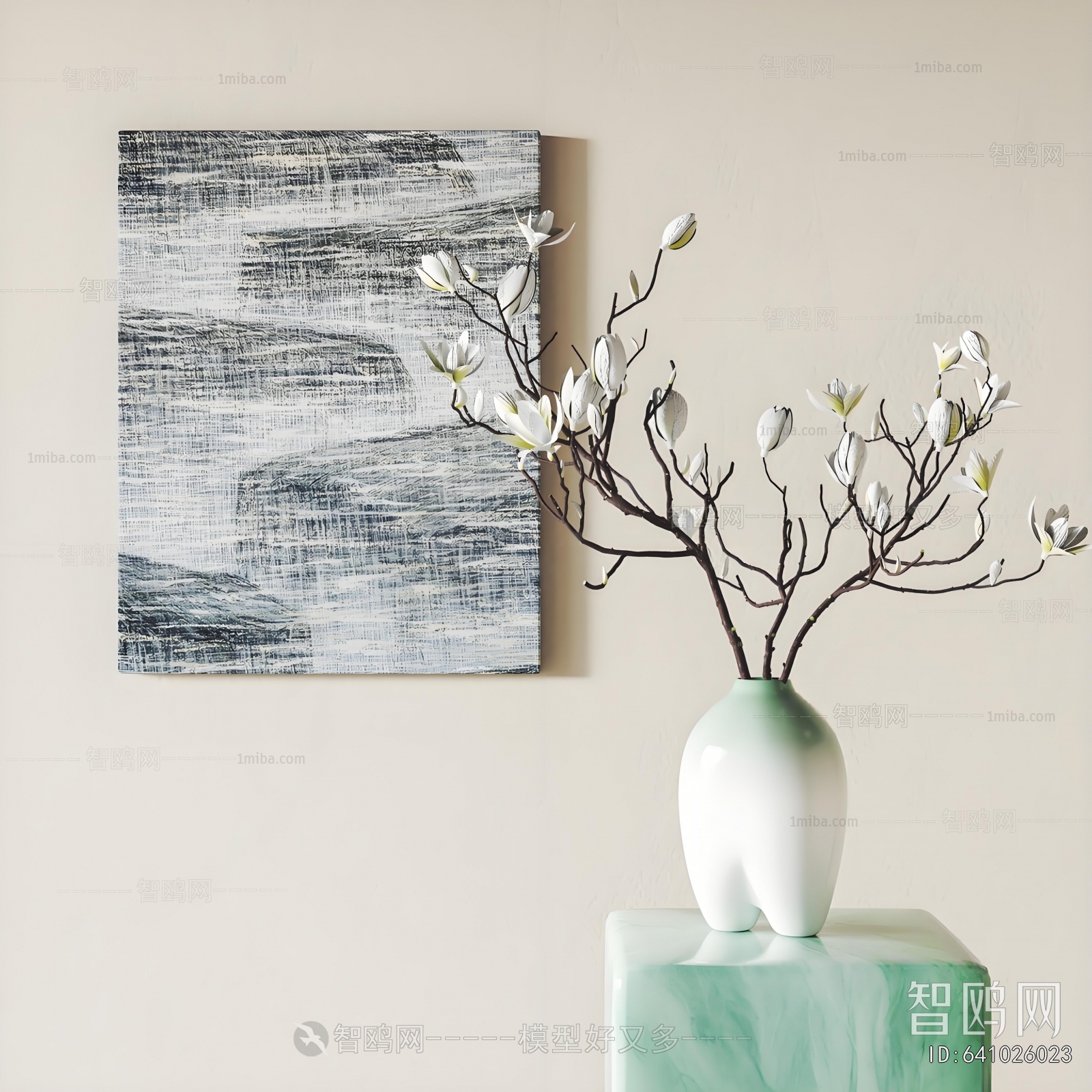 New Chinese Style Flower Arrangement