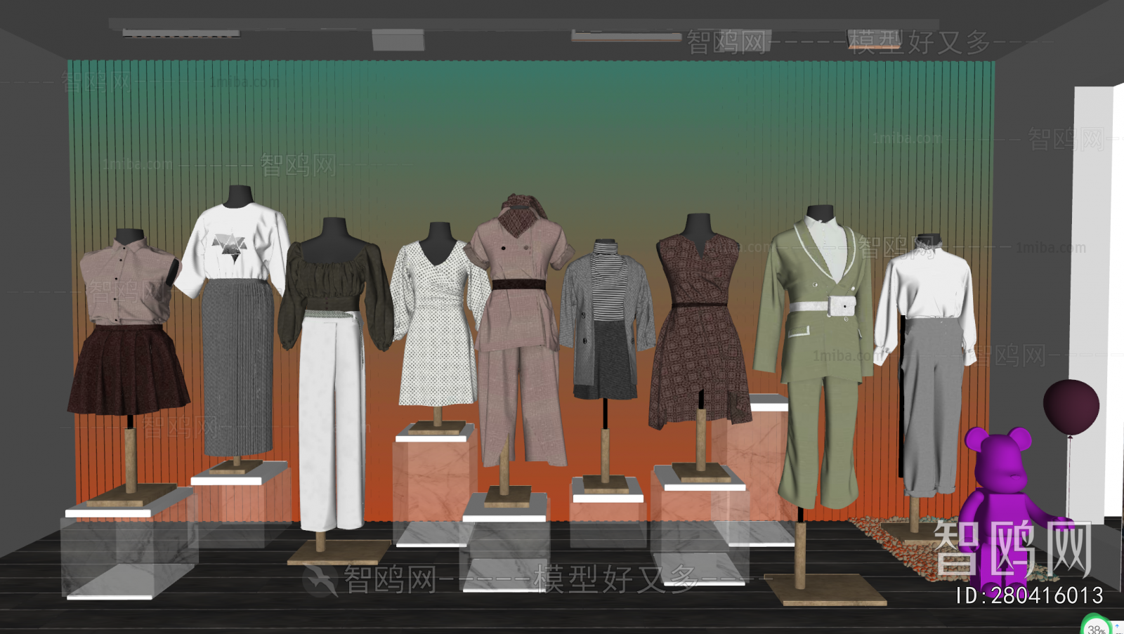 Modern Character Model