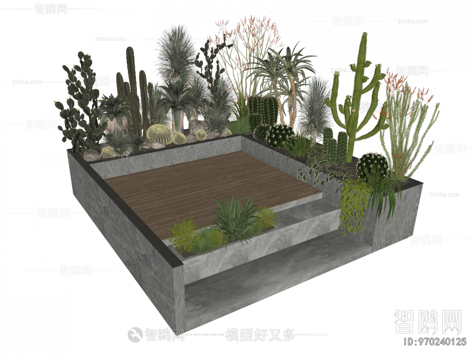 Modern Flower Bed, Flower Bowl, Flower Box