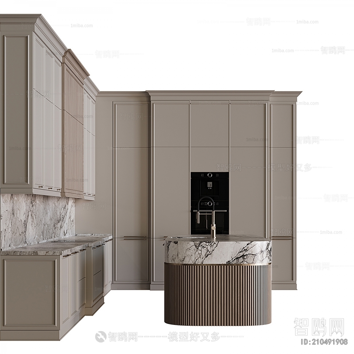 European Style Kitchen Cabinet