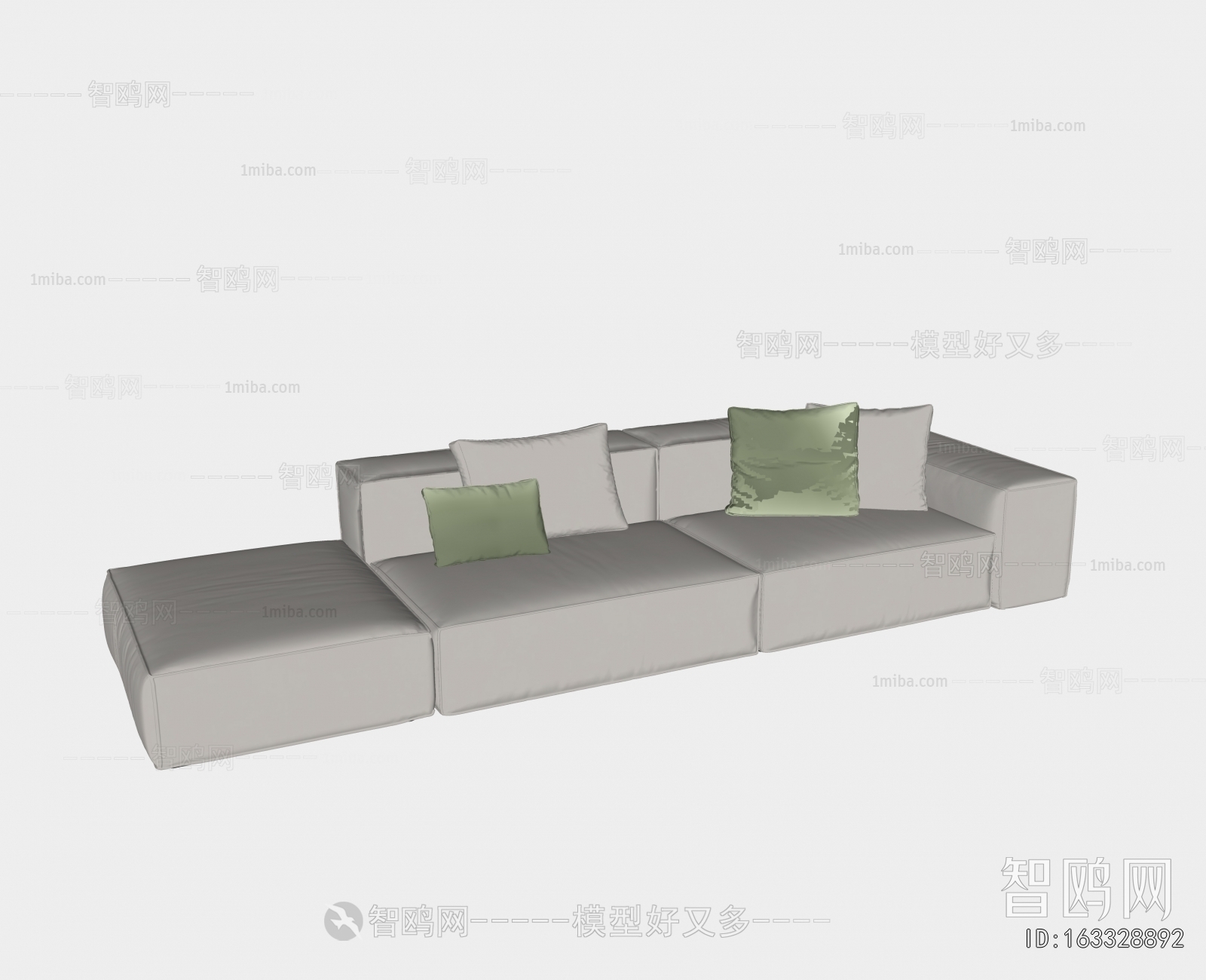 Modern Three-seat Sofa