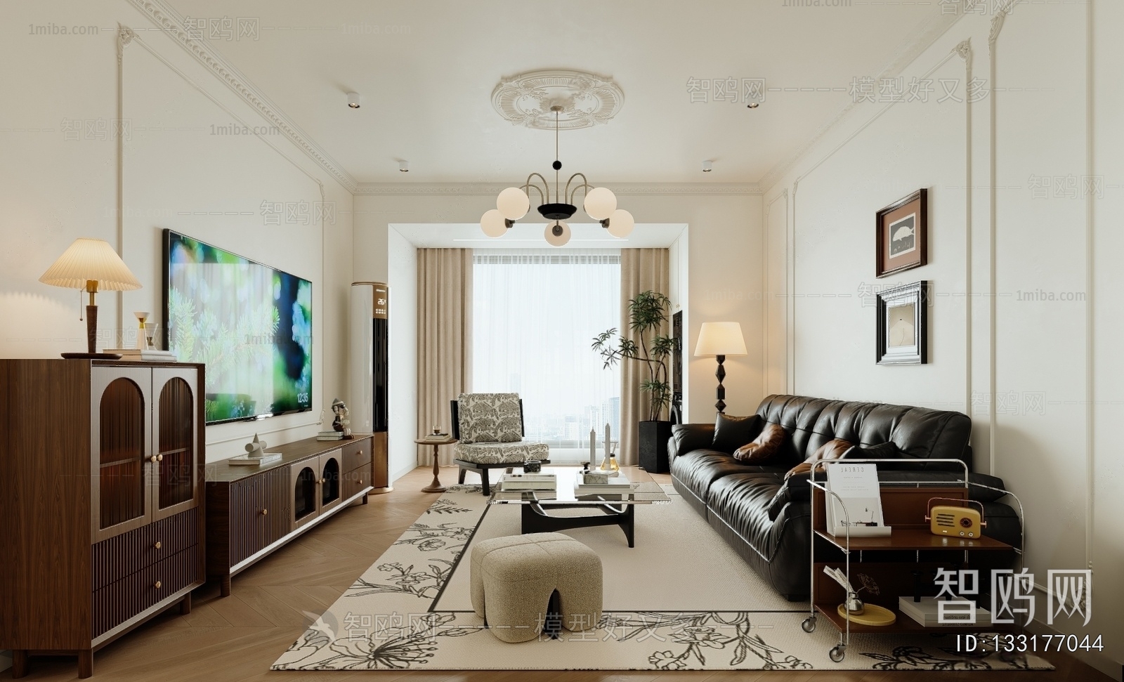 French Style A Living Room