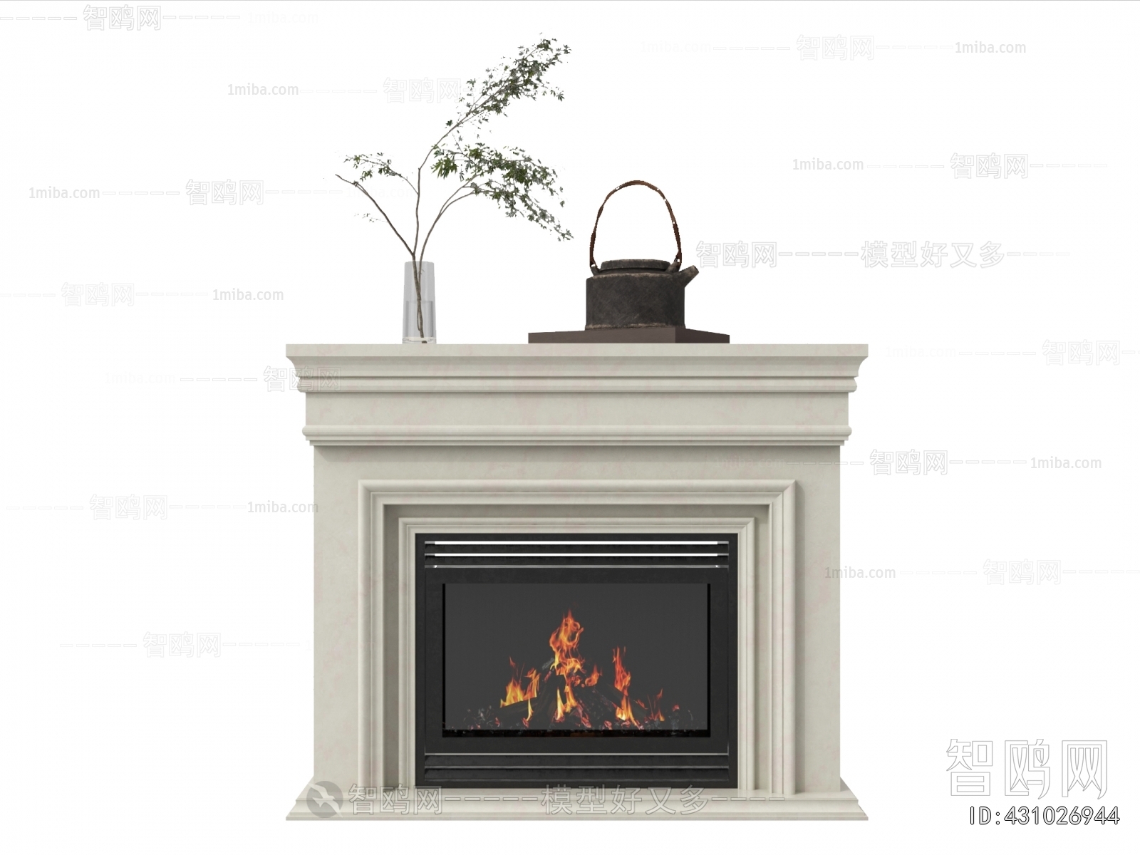 French Style Fireplace