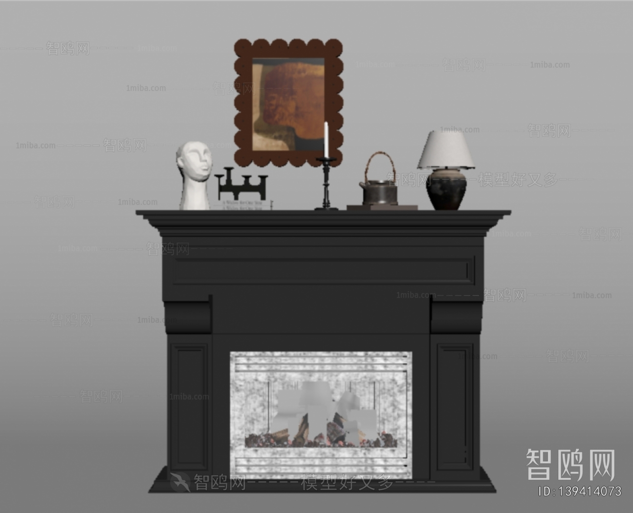 French Style Fireplace