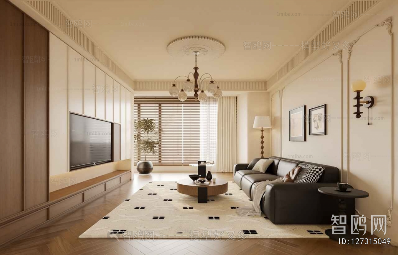 French Style A Living Room