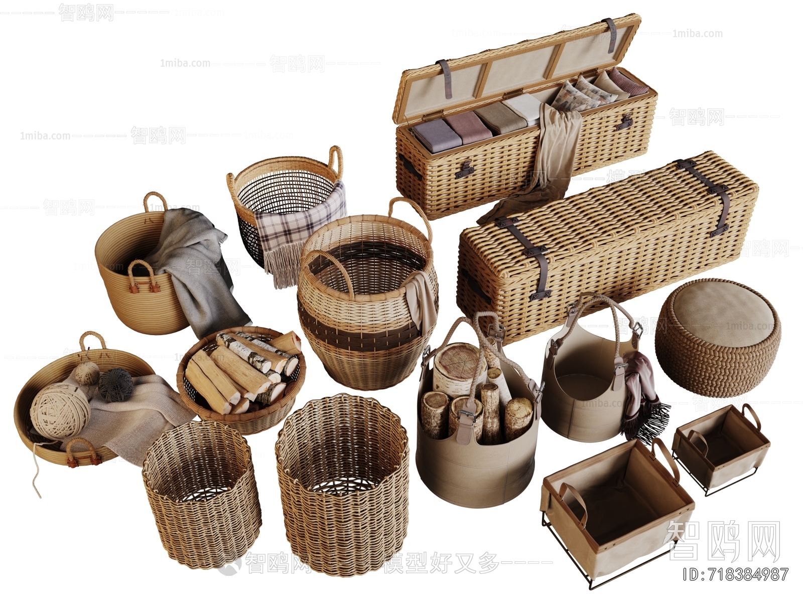 Modern Storage Basket