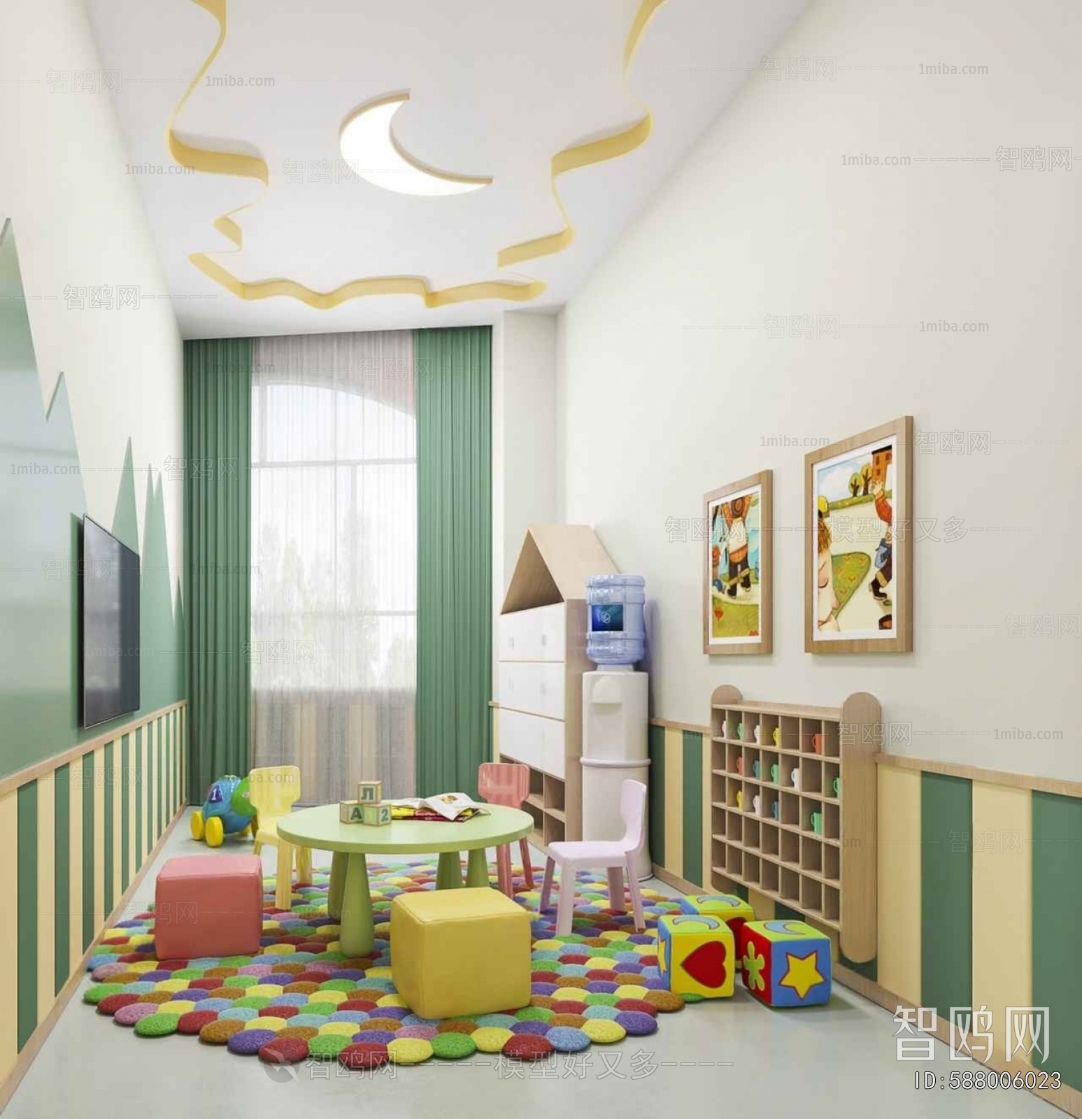 Modern Kindergarten Classrooms