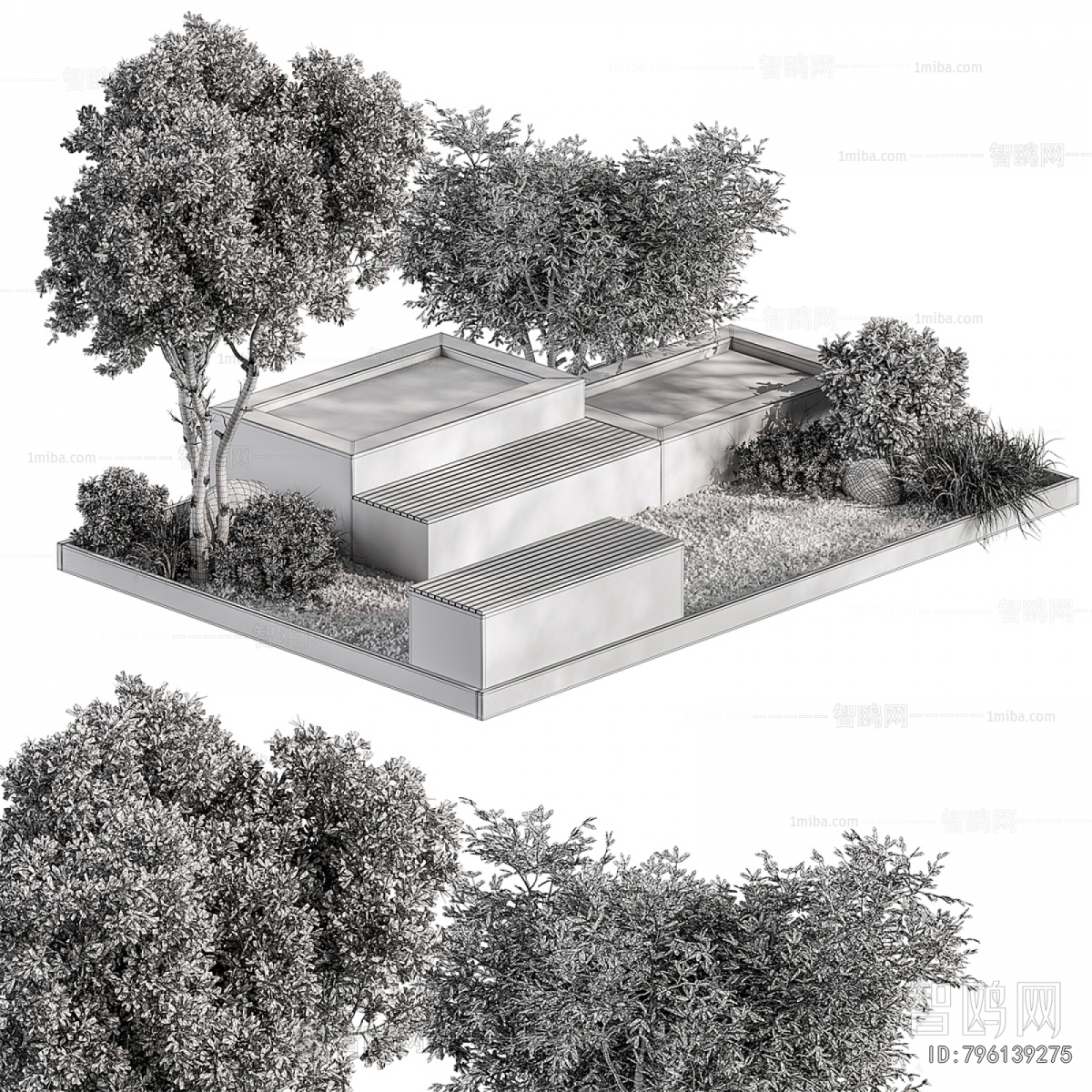 Modern Rockery Waterscape