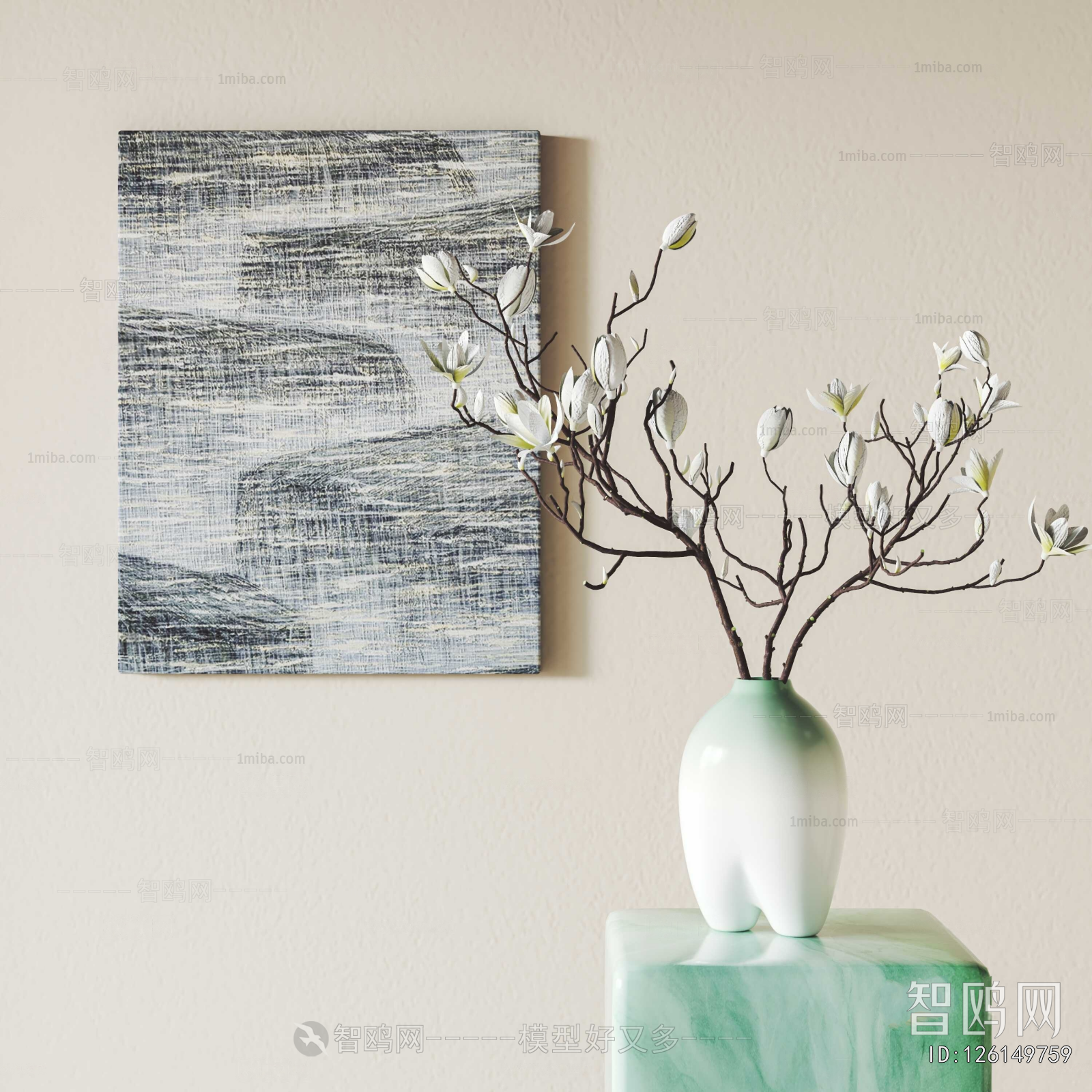 New Chinese Style Flower Arrangement