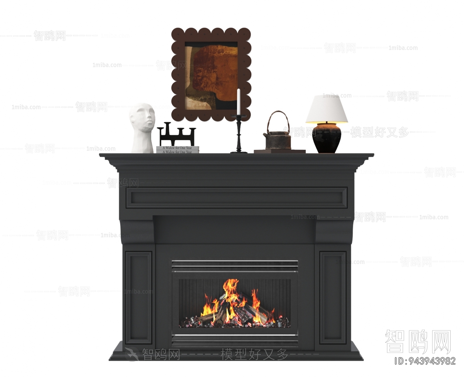 French Style Fireplace