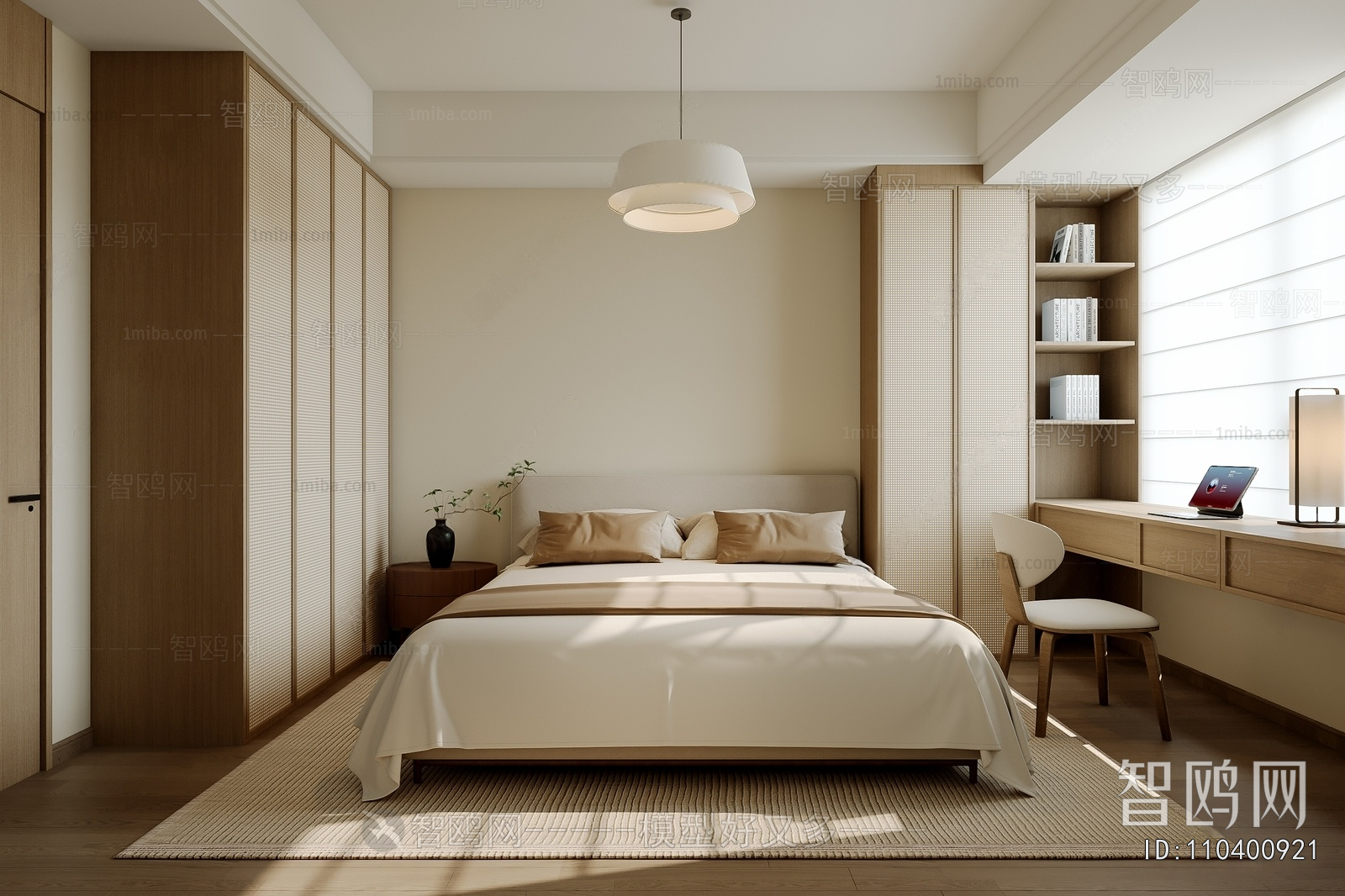 New Chinese Style Bedroom