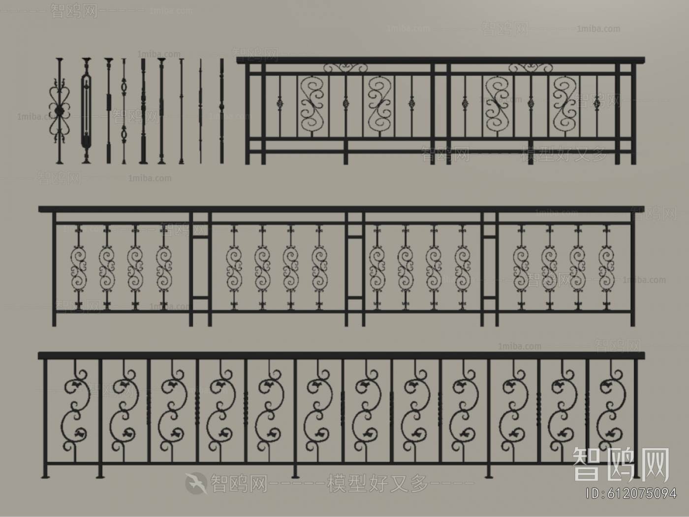 Simple European Style Guardrail