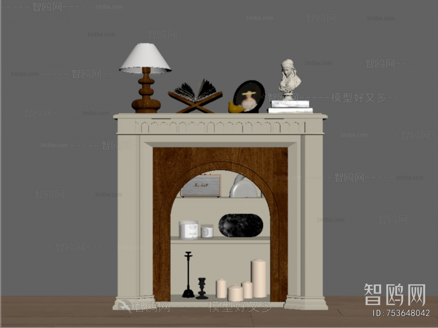 French Style Fireplace