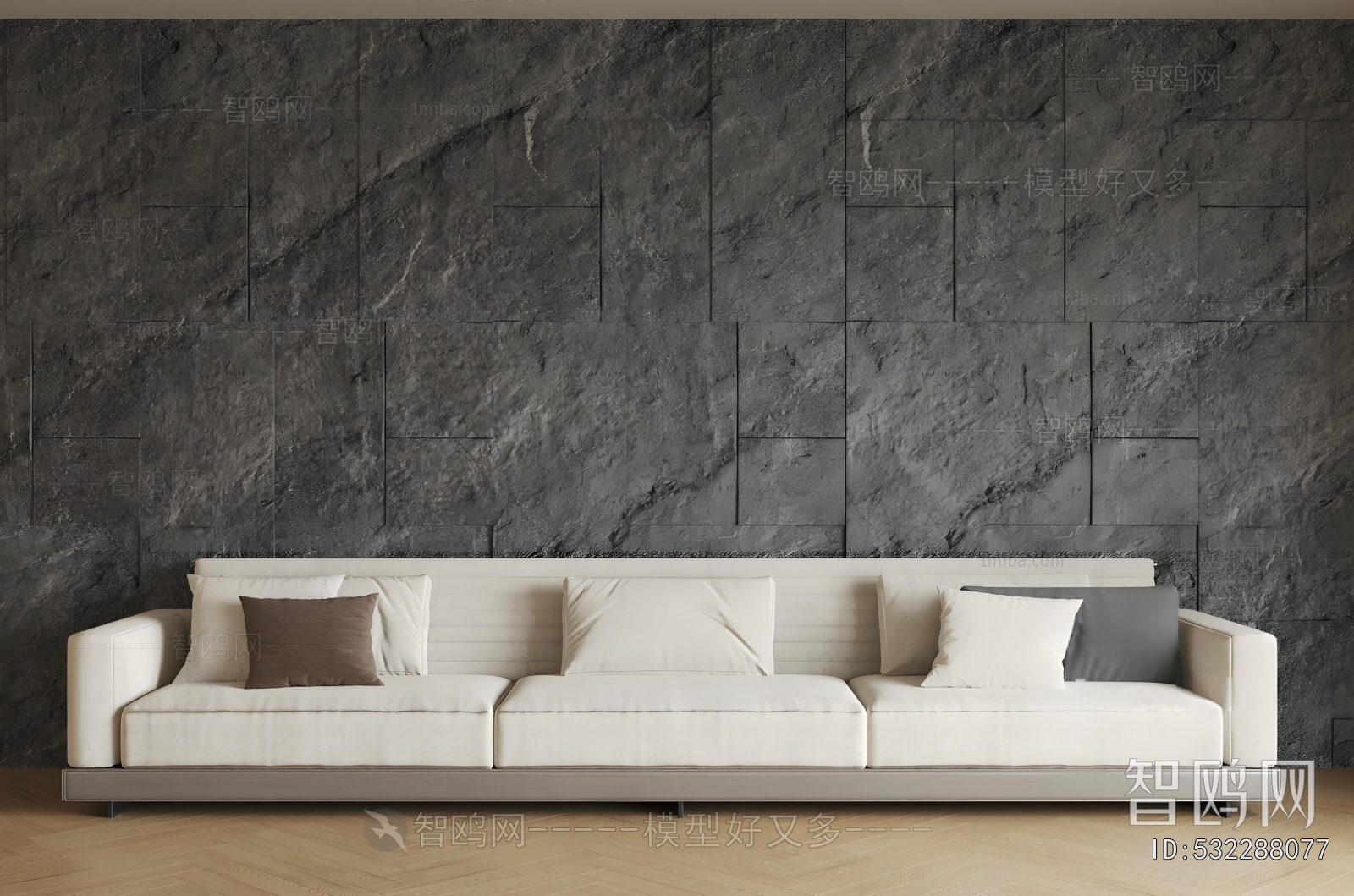 Modern Three-seat Sofa