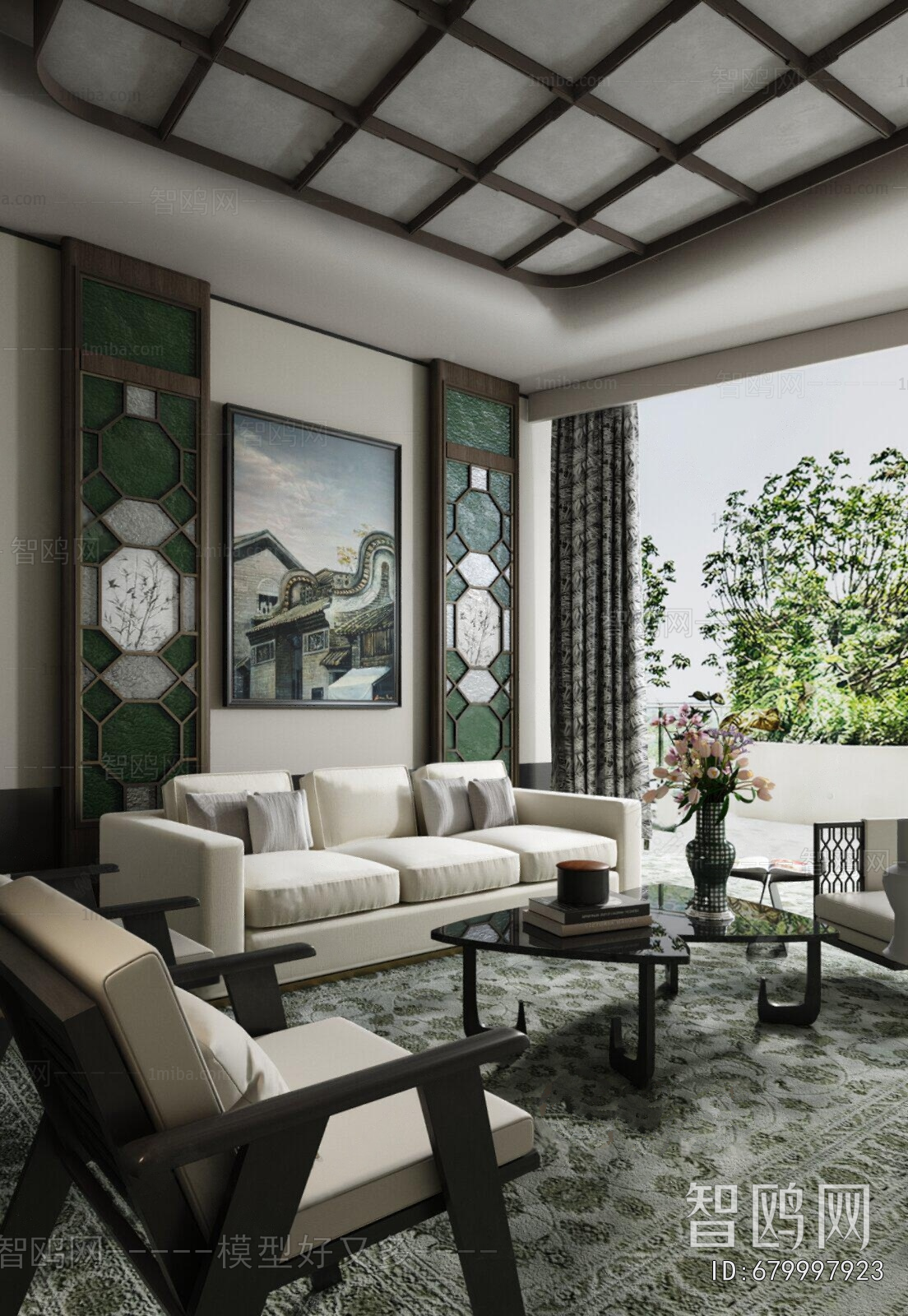 New Chinese Style Rest Area