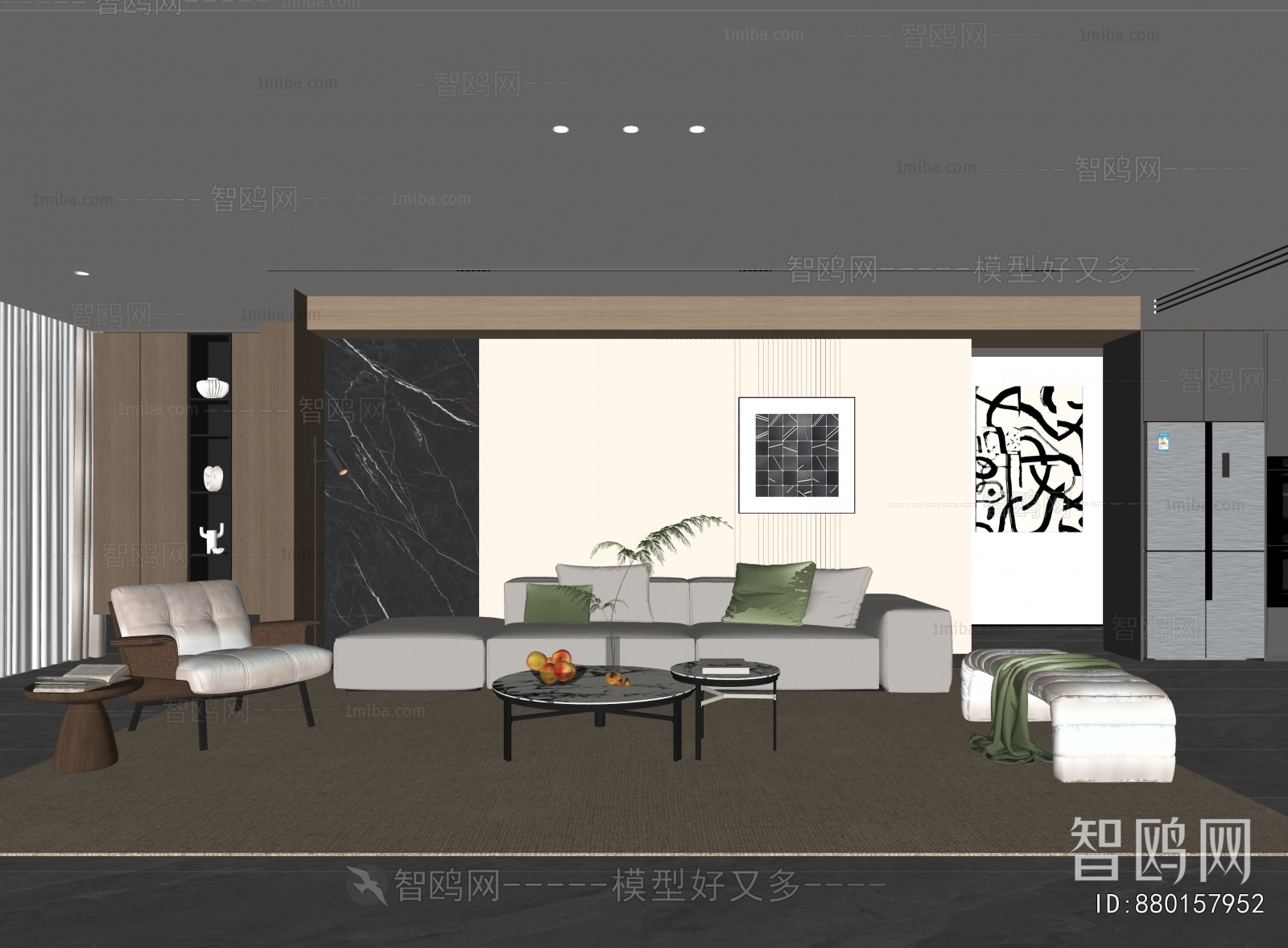 Modern A Living Room