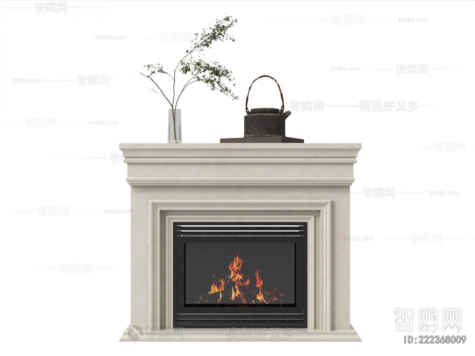 French Style Fireplace