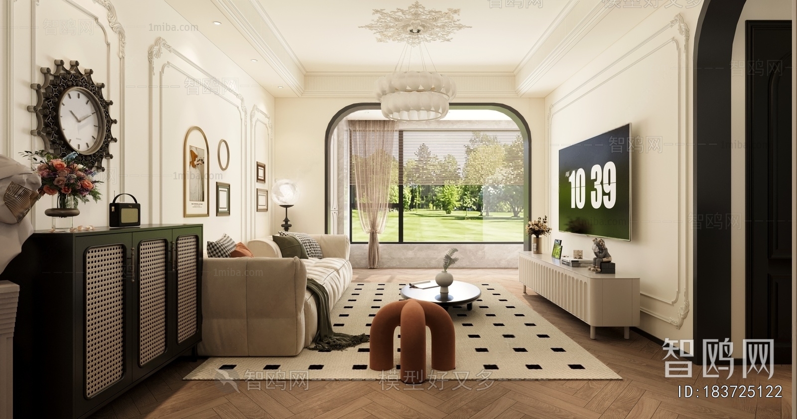 French Style A Living Room