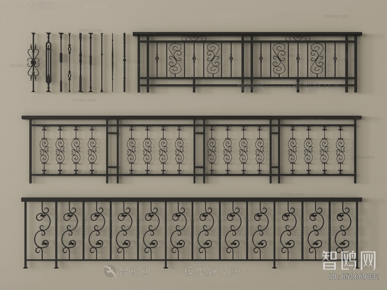 Simple European Style Guardrail