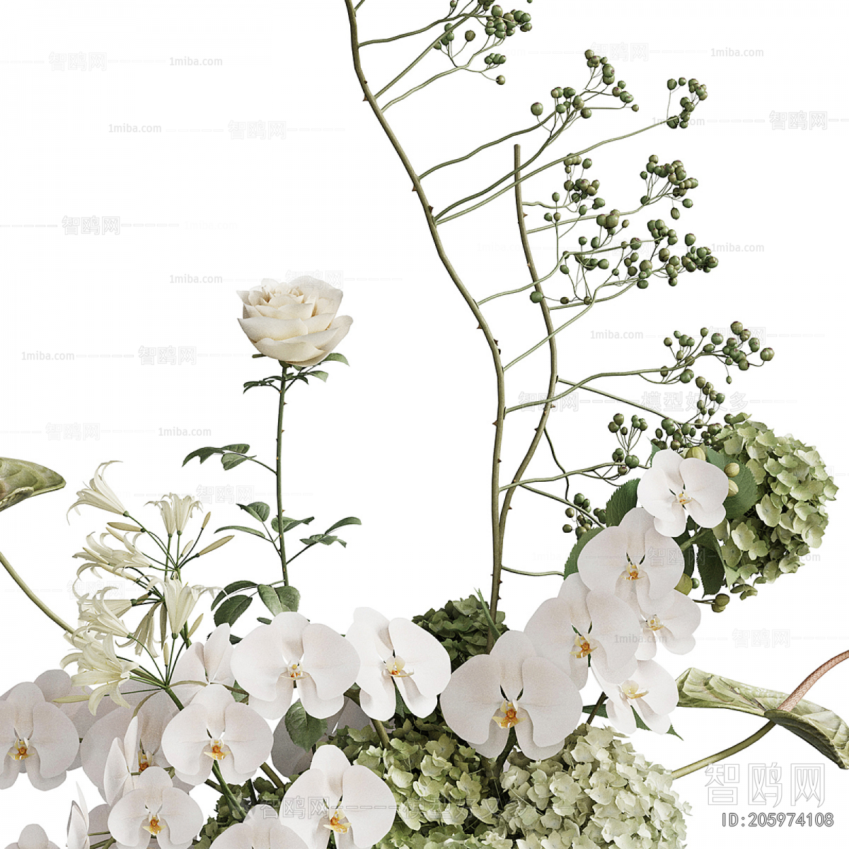 Modern Flower Arrangement