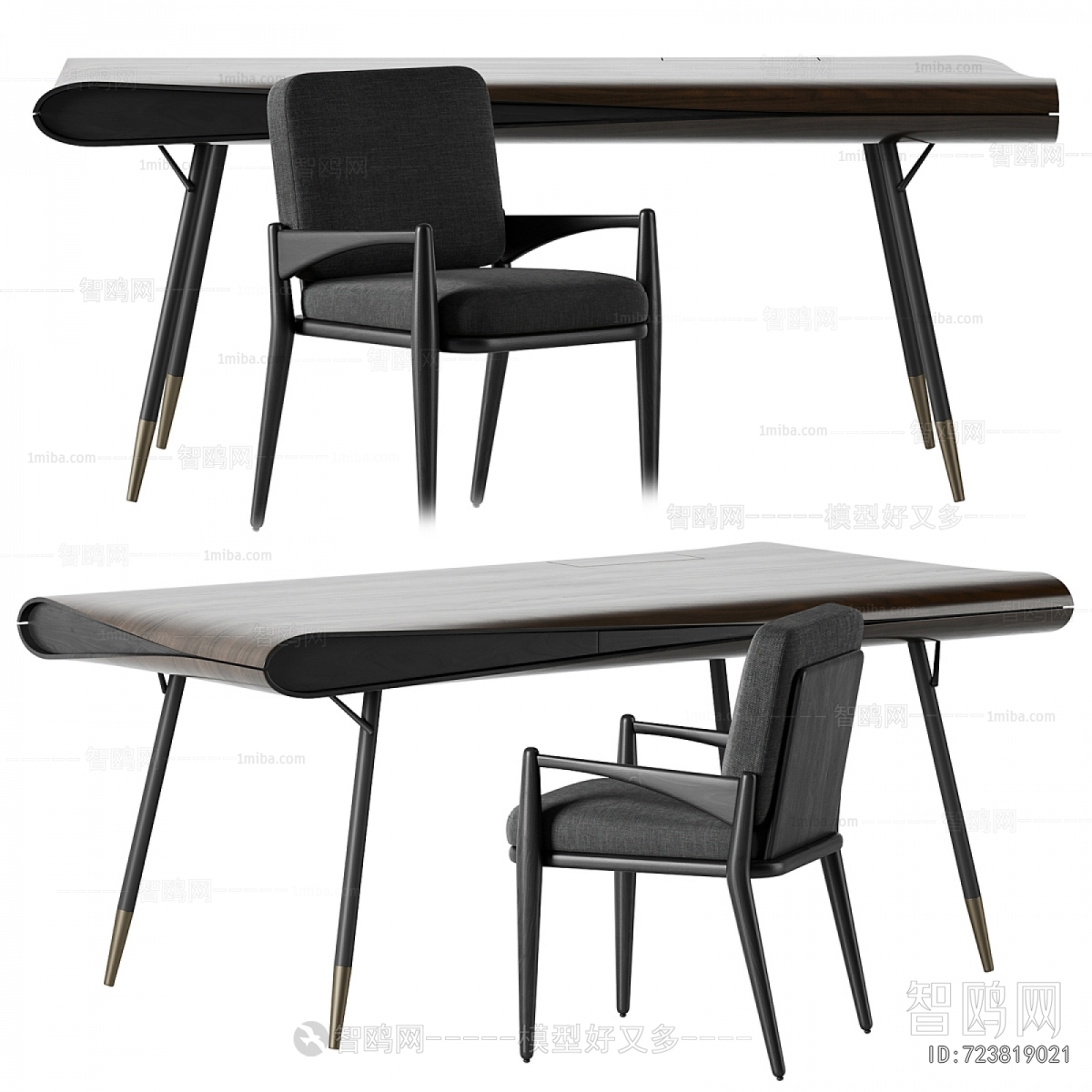 Modern Computer Desk And Chair