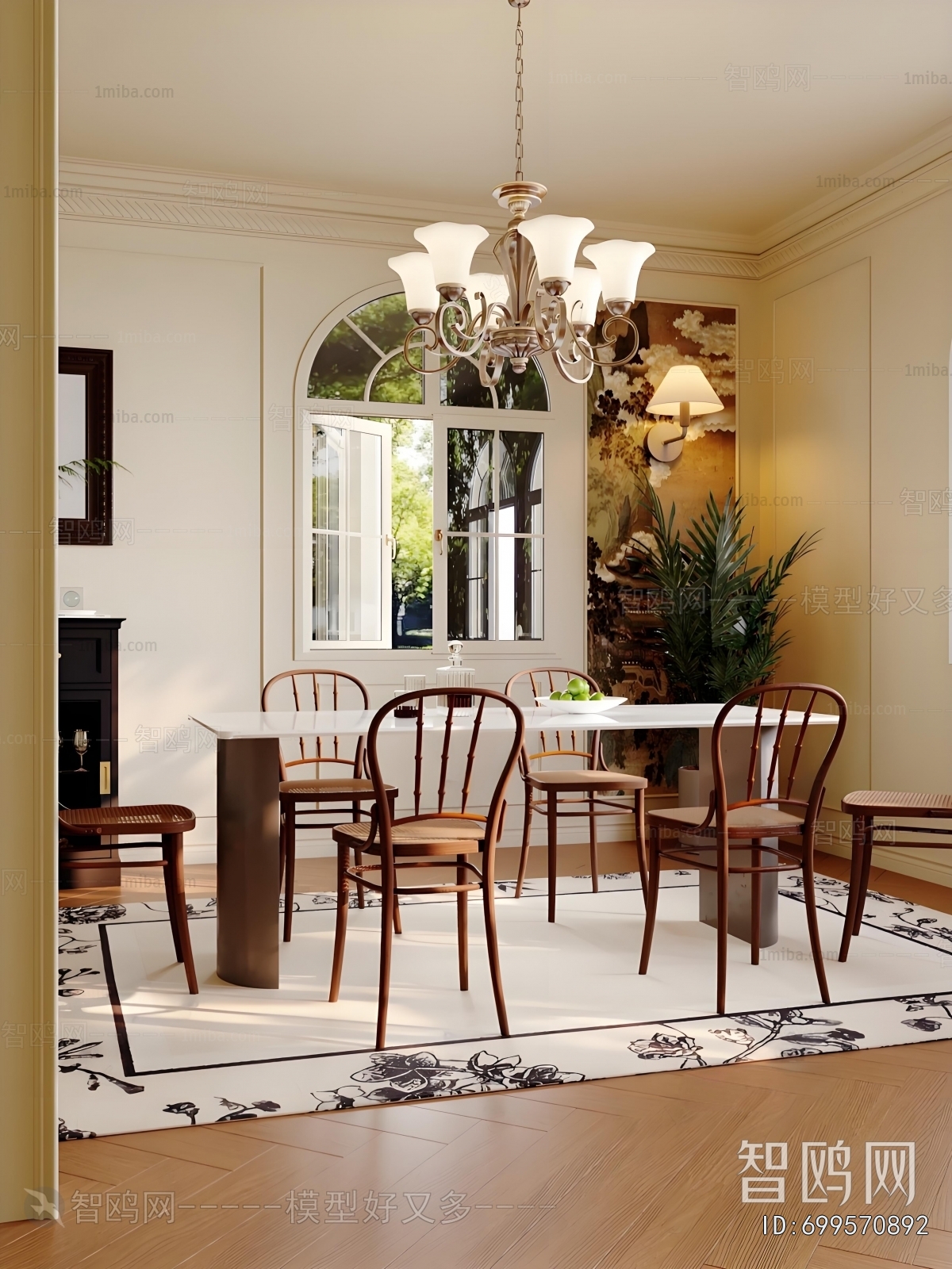 French Style Dining Room