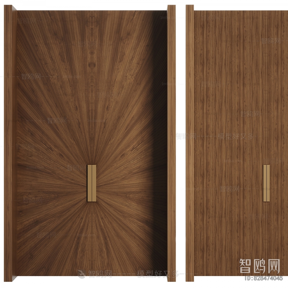 Modern Double Door