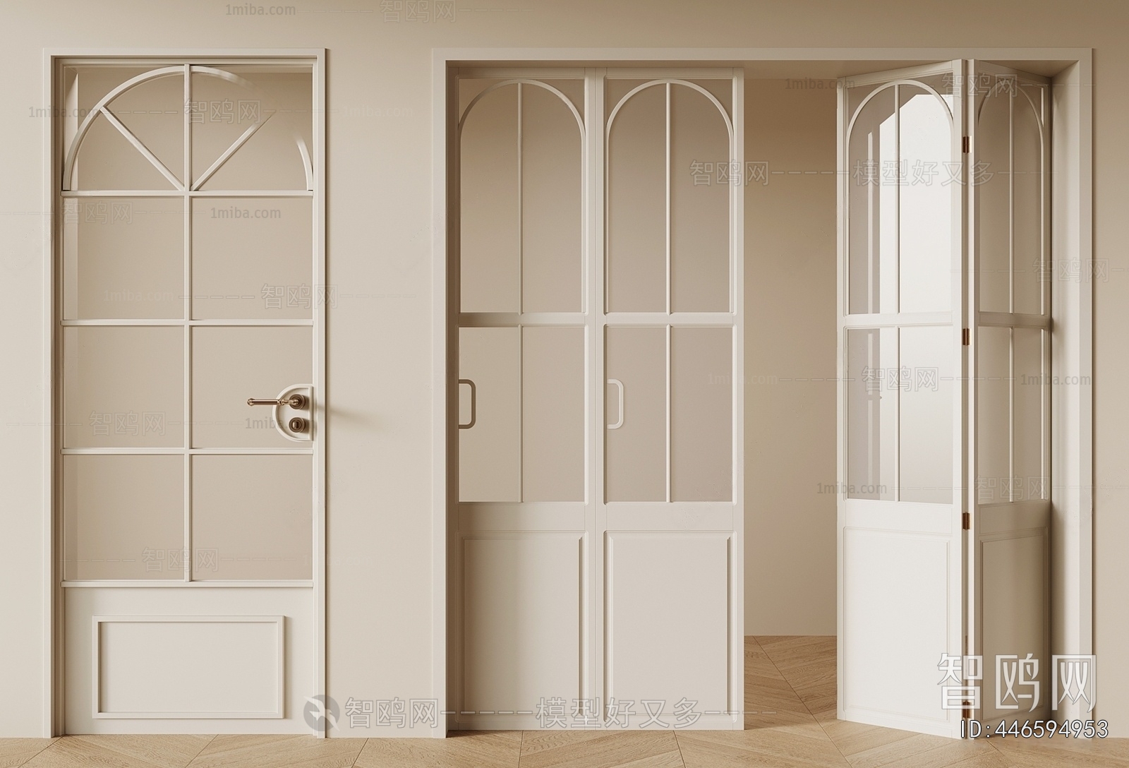 French Style Single Door